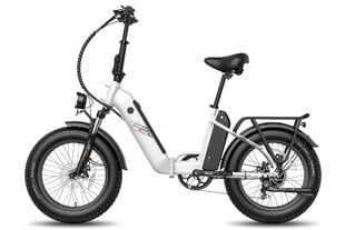 Elektrinis dviratis Fafrees FF20 Polar, 20", baltas цена и информация | Электровелосипеды | pigu.lt