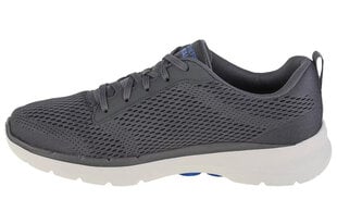 buty sneakers męskie Skechers Go Walk 6 Avalo 216209-CHAR 28107-49 цена и информация | Кроссовки мужские | pigu.lt