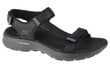 Basutės vyrams Skechers Go Walk 6 Sandal 229126-BKGY 28146, juodos цена и информация | Vyriškos šlepetės, basutės | pigu.lt