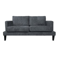 Sofa Home4You Linell, pilka kaina ir informacija | Sofos | pigu.lt