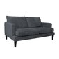 Sofa Home4You Linell, pilka kaina ir informacija | Sofos | pigu.lt