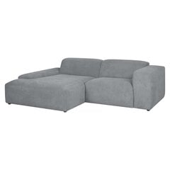 Corner sofa LEHTE left corner, grey цена и информация | Угловые диваны | pigu.lt