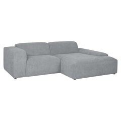 Corner sofa LEHTE right corner, grey цена и информация | Угловые диваны | pigu.lt