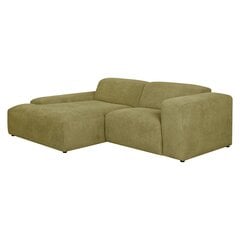 Corner sofa LEHTE 3-seater, left corner, green цена и информация | Угловые диваны | pigu.lt