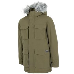 Kurtka dla chłopca 4F khaki HJZ22 JKUM001 43S 40473-139 цена и информация | Куртки для мальчиков | pigu.lt