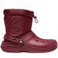 Žieminiai batai moterims Crocs Classic Lined neo Puff 206630 612 40685, raudoni kaina ir informacija | Aulinukai, ilgaauliai batai moterims | pigu.lt