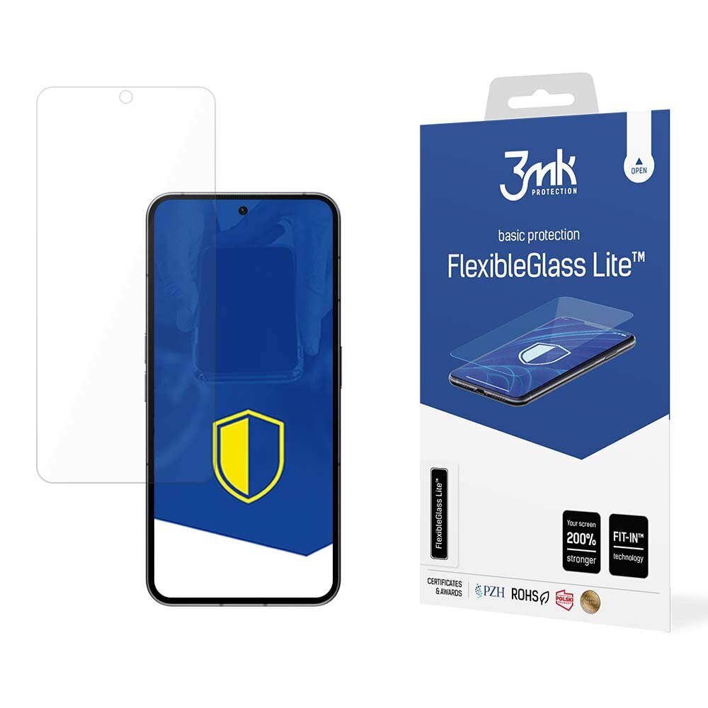3mk FlexibleGlass Lite™ Hybrid Tempered Glass kaina ir informacija | Apsauginės plėvelės telefonams | pigu.lt