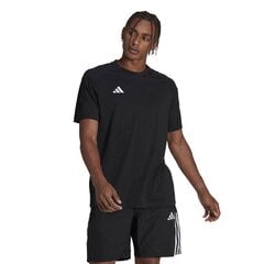 Koszulka męska adidas Tiro 23 Competition Tee czarna HK8036 58069-283 цена и информация | Мужские футболки | pigu.lt