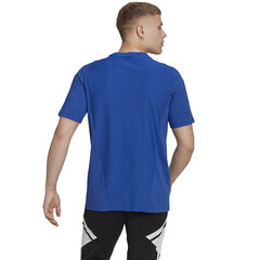 Koszulka męska adidas Tiro 23 Competition Tee niebieska HU1321 58073-283 цена и информация | Мужские футболки | pigu.lt