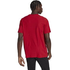 Koszulka męska adidas Tiro 23 Competition Tee czerwona HI3051 58075-234 цена и информация | Мужские футболки | pigu.lt