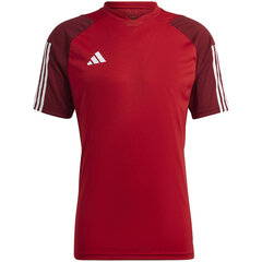 Koszulka męska adidas Tiro 23 Competition Jersey czerwona HE5661 58095-283 цена и информация | Мужские футболки | pigu.lt