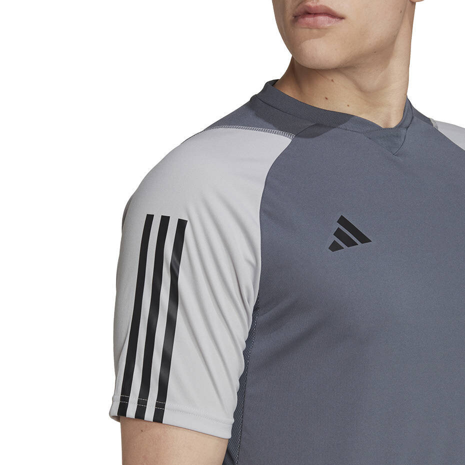 Marškinėliai vyrams Adidas, pilki kaina ir informacija | Vyriški marškinėliai | pigu.lt