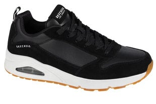 Sportiniai batai vyrams Skechers Uno Stacre 52468-BKW 58593, juodi kaina ir informacija | Kedai vyrams | pigu.lt