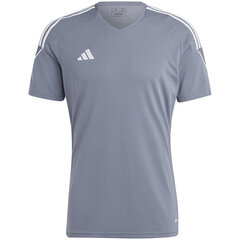 Koszulka męska adidas Tiro 23 League Jersey szara IC7478 58768-283 цена и информация | Футболка мужская | pigu.lt