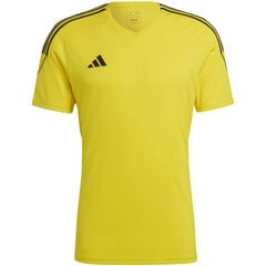 Koszulka męska adidas Tiro 23 League Jersey żółta HR4609 58772-283 цена и информация | Мужские футболки | pigu.lt