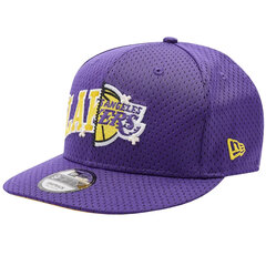 czapka z daszkiem męska New Era NBA Half Stitch 9FIFTY Los Angeles Lakers Cap 60288549 59278-258 цена и информация | Мужские шарфы, шапки, перчатки | pigu.lt