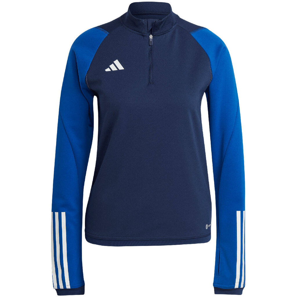 Sportinis bluzonas moterims Adidas 59668-283, mėlynas kaina ir informacija | Sportinė apranga moterims | pigu.lt