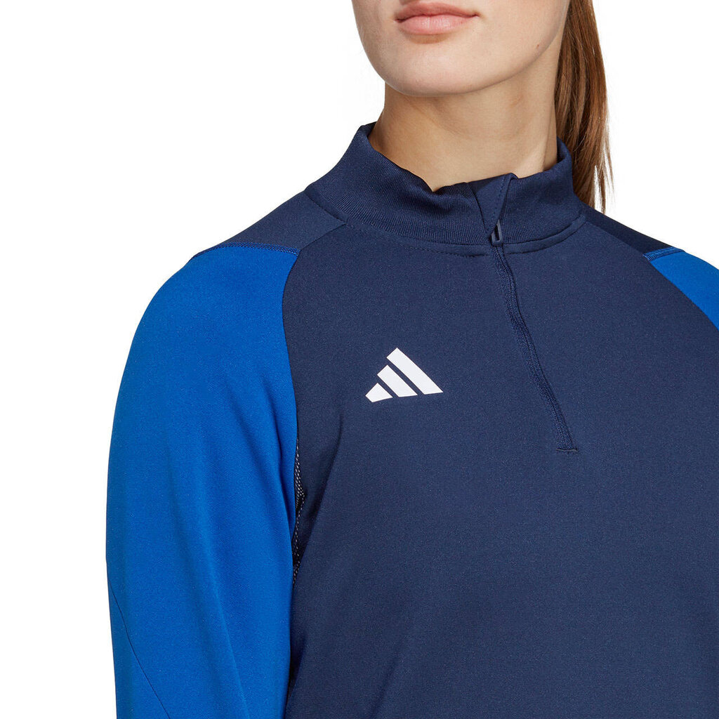 Sportinis bluzonas moterims Adidas 59668-283, mėlynas kaina ir informacija | Sportinė apranga moterims | pigu.lt