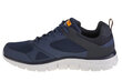 Sportiniai batai vyrams Skechers Track-Syntac 232398-NVY 59675, mėlyni цена и информация | Kedai vyrams | pigu.lt