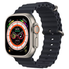 GT6 Ultra Series 8 Black kaina ir informacija | Išmanieji laikrodžiai (smartwatch) | pigu.lt