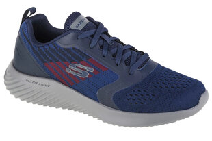 Laisvalaikio batai vyrams Skechers Bounder Verkona 232004, mėlyni цена и информация | Кроссовки для мужчин | pigu.lt