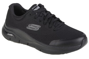 Laisvalaikio batai vyrams Skechers Arch Fit 232040WW, juodi цена и информация | Кроссовки мужские | pigu.lt