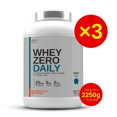 Baltymai Prosportpharma Whey Zero Daily 2250 g kaina ir informacija | Baltymai | pigu.lt