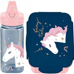 Gertuvės ir pusryčių dėžutės rinkinys Paso Unicorn, 500 ml цена и информация | Фляги для воды | pigu.lt