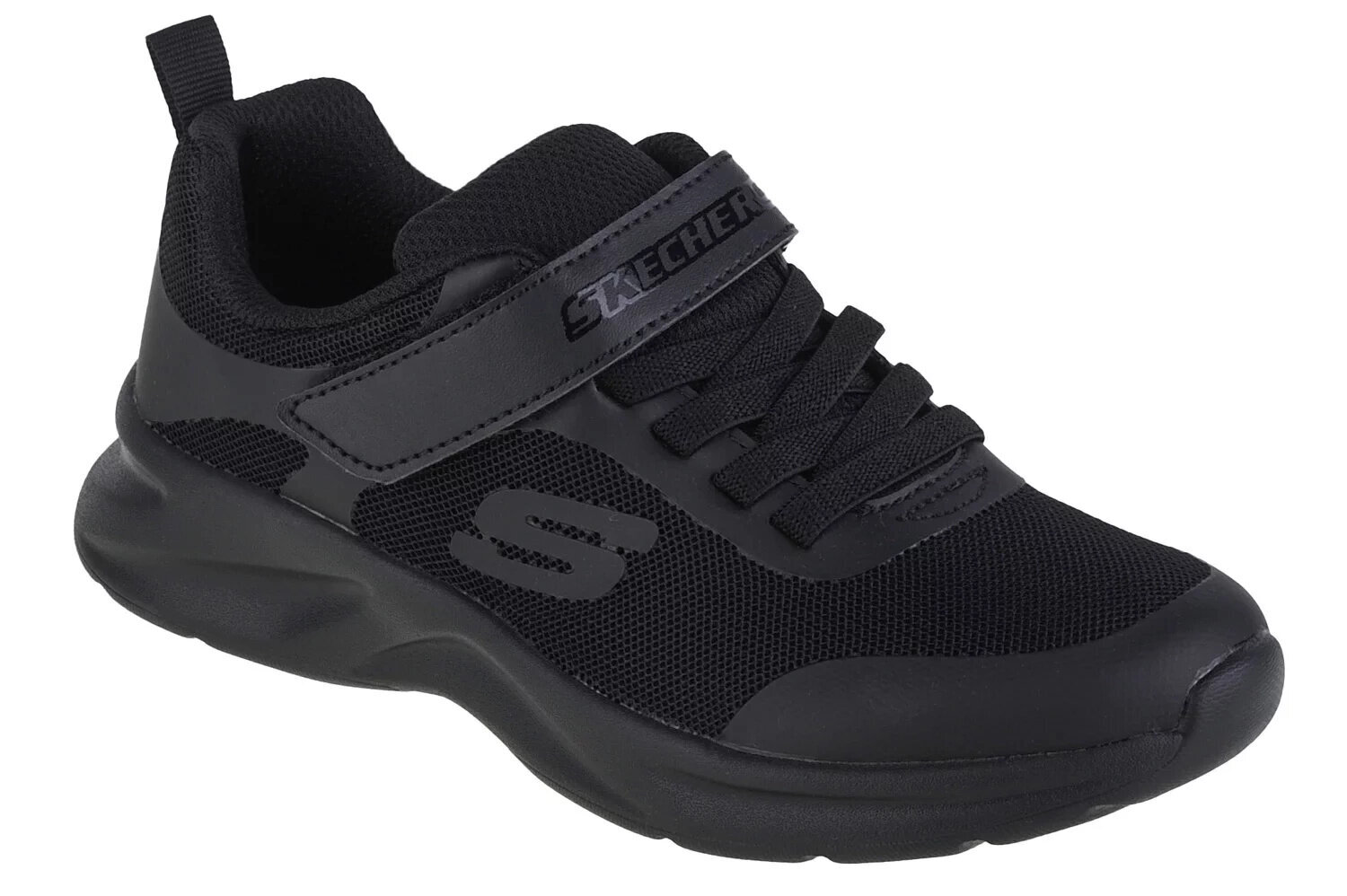 Sportiniai batai berniukams Skechers 61661, juodi цена и информация | Sportiniai batai vaikams | pigu.lt