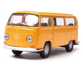 VW Bus T2 1972, красный, 1:34, Welly цена и информация | Коллекционные модели автомобилей | pigu.lt