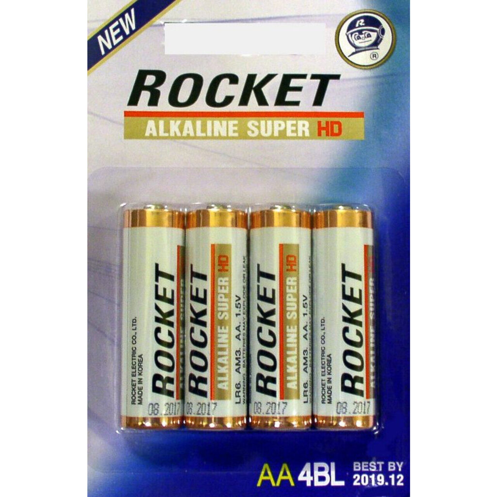 Rocket Lr6 Alkaline AA Battery Lr6 AA 1.5V Non-Rechargeable Ultra