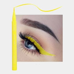 Карандаш для контура глаз, яркий неоновый цвет, желтый, 12 см цена и информация | Тушь, средства для роста ресниц, тени для век, карандаши для глаз | pigu.lt