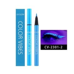 Akių kontūro pieštukas Color Vibes, mėlynas, 12 cm kaina ir informacija | Akių šešėliai, pieštukai, blakstienų tušai, serumai | pigu.lt