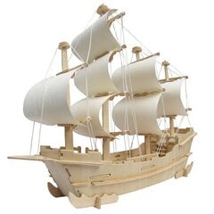 Konstruktorius Sulankstomas laivas Wooden Toy kaina ir informacija | Konstruktoriai ir kaladėlės | pigu.lt