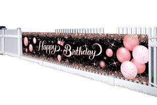 Plakatas Happy Birthday, 180 cm x 40 cm kaina ir informacija | Dekoracijos šventėms | pigu.lt