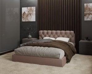 Кровать Queen, 120x200см, коричневый цена и информация | Кровати | pigu.lt
