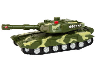 Karinis tankas Lean Toys, žalias kaina ir informacija | Žaislai berniukams | pigu.lt