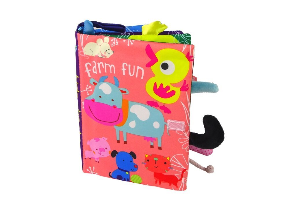 Kūdikio knygutė Lean Toys Farm Animal kaina ir informacija | Žaislai kūdikiams | pigu.lt