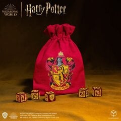 Kauliukų rinkinys Q-Workshop Harry Potter Gryffindor, su maišeliu цена и информация | Настольные игры, головоломки | pigu.lt