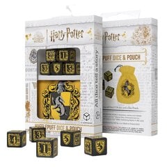 Kauliukų rinkinys Q-Workshop Harry Potter Hufflepuff, su maišeliu цена и информация | Настольные игры, головоломки | pigu.lt