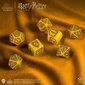 Kauliukų rinkinys Q-Workshop Harry Potter Hufflepuff, su maišeliu, geltonas kaina ir informacija | Stalo žaidimai, galvosūkiai | pigu.lt