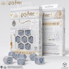 Kauliukų rinkinys Q-Workshop Harry Potter Ravenclaw, su maišeliu, baltas цена и информация | Настольные игры, головоломки | pigu.lt