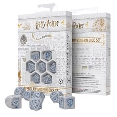 Kauliukų rinkinys Q-Workshop Harry Potter Ravenclaw, su maišeliu, baltas цена и информация | Настольные игры, головоломки | pigu.lt