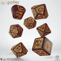 Kauliukų rinkinys Q-Workshop Harry Potter Gryffindor, su maišeliu, raudonas цена и информация | Настольные игры, головоломки | pigu.lt