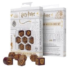 Kauliukų rinkinys Q-Workshop Harry Potter Gryffindor, su maišeliu, raudonas kaina ir informacija | Stalo žaidimai, galvosūkiai | pigu.lt