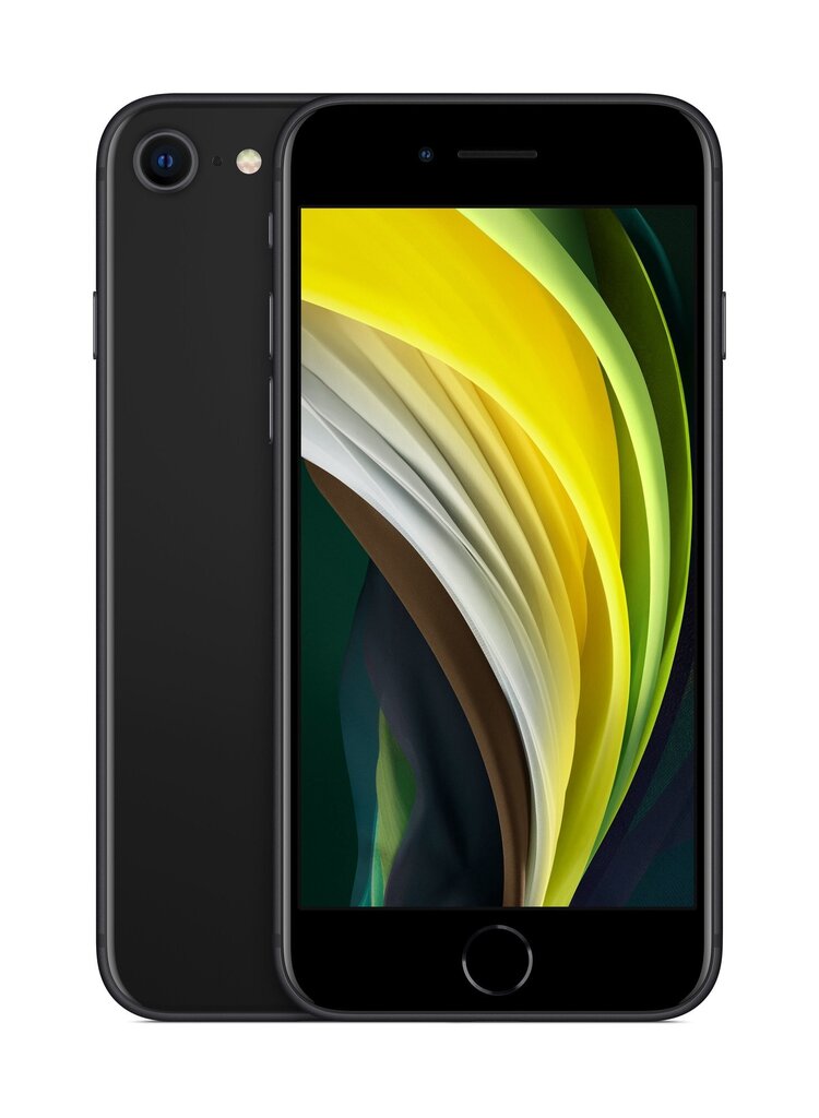 iPhone SE 2 64GB Black kaina ir informacija | Mobilieji telefonai | pigu.lt