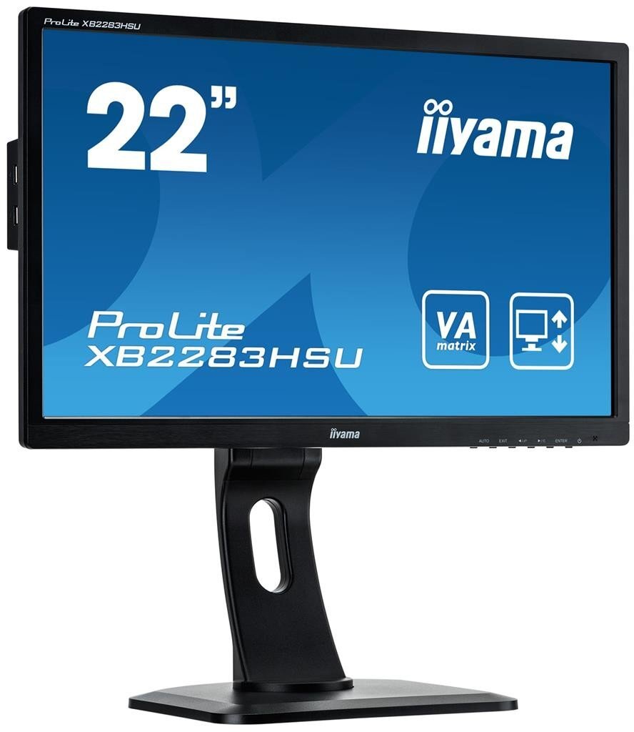 IIyama XB2283HSU-B1DP, 21.5'' kaina ir informacija | Monitoriai | pigu.lt