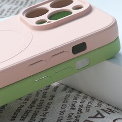 MagSafe suderinamas silikoninis dėklas, skirtas iPhone 15 Pro Max – violetinis kaina ir informacija | Telefono dėklai | pigu.lt