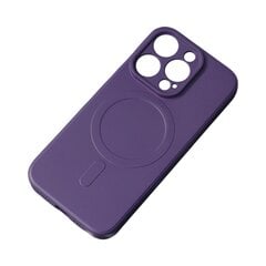 MagSafe Compatible Silicone Case for iPhone 15 Pro Silicone Case - Purple kaina ir informacija | Telefono dėklai | pigu.lt