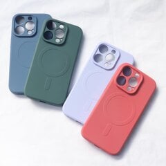 MagSafe compatible silicone case for iPhone 15 Pro Silicone Case - cream kaina ir informacija | Telefono dėklai | pigu.lt